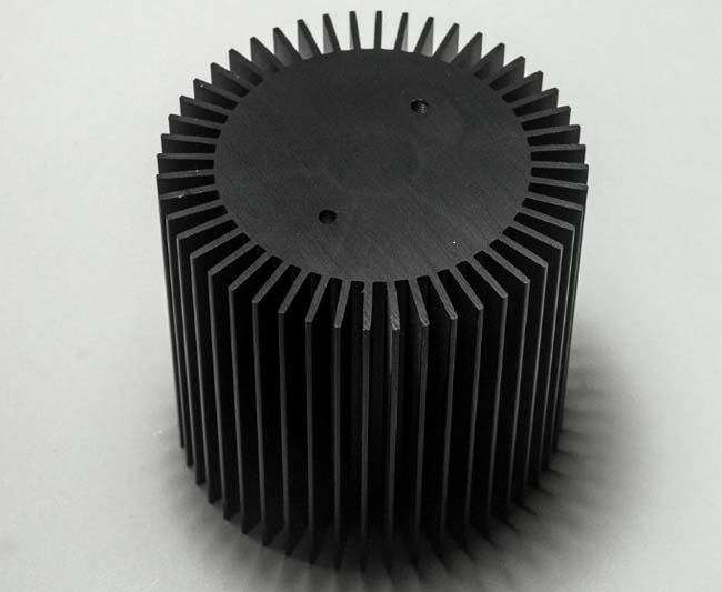 散熱器氧化發黑效果圖